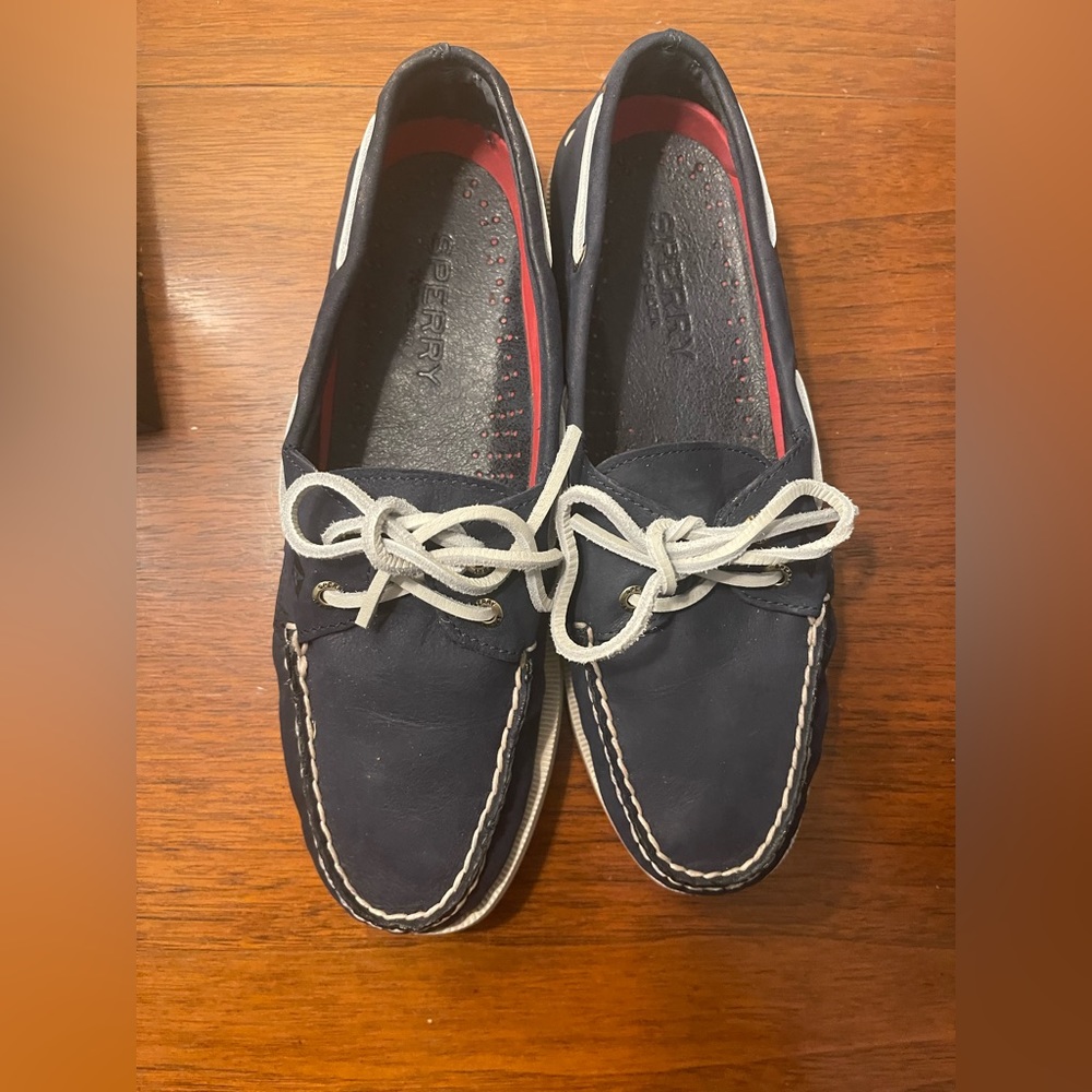 Sperry Navy Boat Shoes